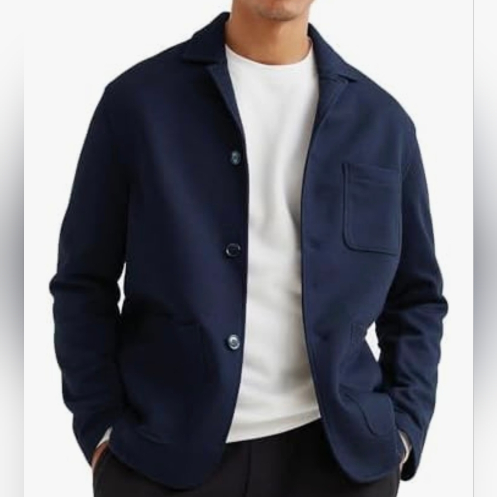 Men's WZIKAI Vintage Feel Casual Blazer - Size 3XL​